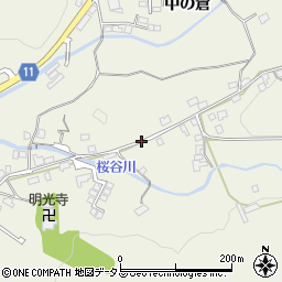 山口県萩市椿東中の倉周辺の地図