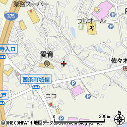 広島県東広島市西条町御薗宇6087周辺の地図
