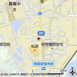 大阪府泉佐野市鶴原841-2周辺の地図