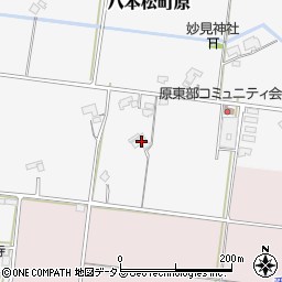 広島県東広島市八本松町原8006周辺の地図