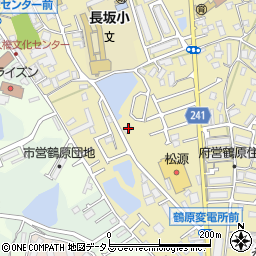 大阪府泉佐野市鶴原900-1周辺の地図