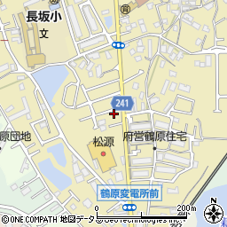大阪府泉佐野市鶴原840-98周辺の地図