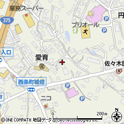 広島県東広島市西条町御薗宇6086周辺の地図