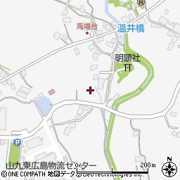 広島県東広島市八本松町原3337周辺の地図