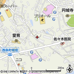 広島県東広島市西条町御薗宇6056周辺の地図