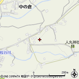 山口県萩市椿東中の倉1778-1周辺の地図