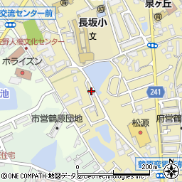 大阪府泉佐野市鶴原898周辺の地図