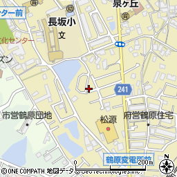 大阪府泉佐野市鶴原840-51周辺の地図
