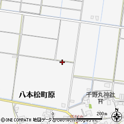 広島県東広島市八本松町原6952周辺の地図