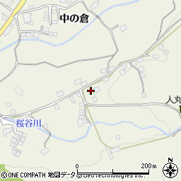 山口県萩市椿東中の倉1766-3周辺の地図