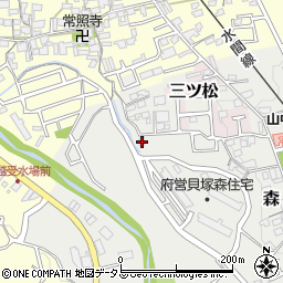 大阪府貝塚市森675周辺の地図