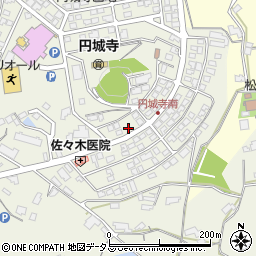 広島県東広島市西条町御薗宇7102-2周辺の地図
