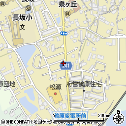 大阪府泉佐野市鶴原840-37周辺の地図