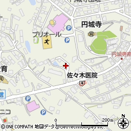 広島県東広島市西条町御薗宇6036周辺の地図