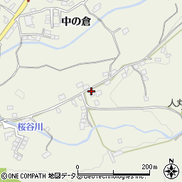 山口県萩市椿東中の倉1766周辺の地図