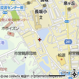 大阪府泉佐野市鶴原898-6周辺の地図