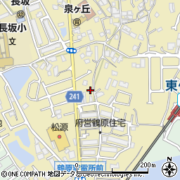 大阪府泉佐野市鶴原917-1周辺の地図