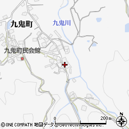 大阪府和泉市九鬼町206周辺の地図