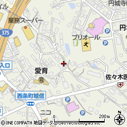 広島県東広島市西条町御薗宇6063-1周辺の地図