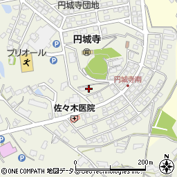 広島県東広島市西条町御薗宇6968周辺の地図