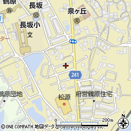 大阪府泉佐野市鶴原840-70周辺の地図