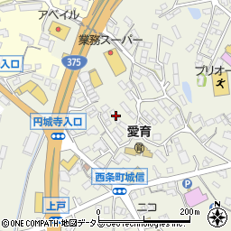 広島県東広島市西条町御薗宇6440周辺の地図
