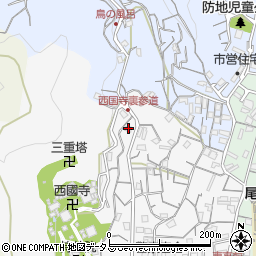 日本政策金融公庫尾道支店久保住宅周辺の地図