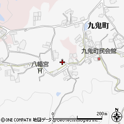 大阪府和泉市九鬼町554-2周辺の地図