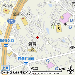 広島県東広島市西条町御薗宇6068周辺の地図
