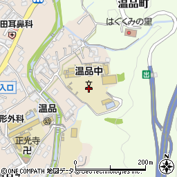 広島県広島市東区温品8丁目5周辺の地図