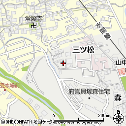 大阪府貝塚市森677周辺の地図