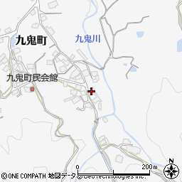 大阪府和泉市九鬼町205周辺の地図