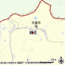 奈良県吉野郡大淀町鉾立220周辺の地図