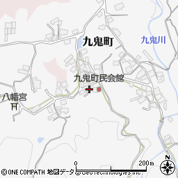 大阪府和泉市九鬼町459周辺の地図