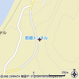 東京都新島村若郷山神北東周辺の地図