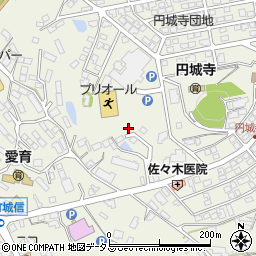 広島県東広島市西条町御薗宇6037-12周辺の地図