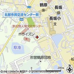 大阪府泉佐野市鶴原1069周辺の地図