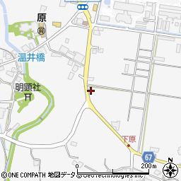 広島県東広島市八本松町原6913周辺の地図