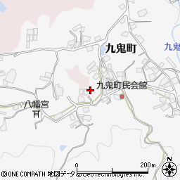 大阪府和泉市九鬼町509周辺の地図