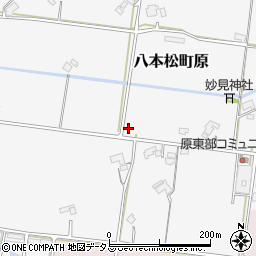 広島県東広島市八本松町原8435周辺の地図