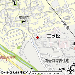 大阪府貝塚市森680周辺の地図