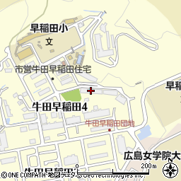牛田コーポラスＥ棟周辺の地図