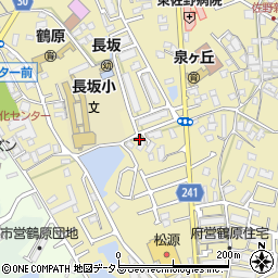 大阪府泉佐野市鶴原908-1周辺の地図
