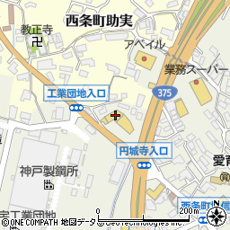 広島県東広島市西条町御薗宇6466周辺の地図