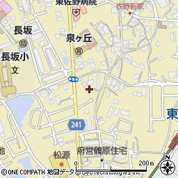 大阪府泉佐野市鶴原919-3周辺の地図