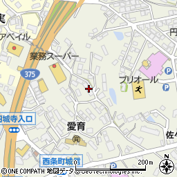 広島県東広島市西条町御薗宇6449-1周辺の地図