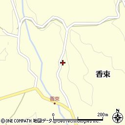 奈良県吉野郡吉野町香束401周辺の地図