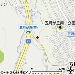 広島県広島市佐伯区五日市町大字石内6018-1周辺の地図