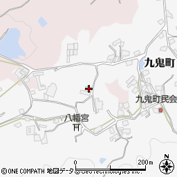 大阪府和泉市九鬼町588周辺の地図