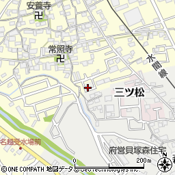大阪府貝塚市森683周辺の地図